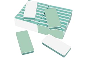 CGBE Blocs Polissoir Ongles 1000/4000: Double Face Lime de Polissage Professionnelle - Pour des Ongles Naturels Lisses et Brillants - Buffer Ongles Pour Salon Maison - 20Pcs Vert