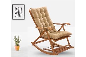 Ommda Hochlehner Sitzauflagen für Gartenmöbel Hochlehner Polsterauflage Hochlehner Auflagen 8cm Kamel 120x50x8cm