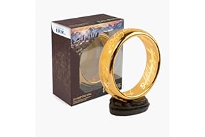 Grupo Erik Lampada Signore degli Anelli: Unico Anello Sauron - Lampada da Comodino, Cavo USB o Batterie AAA | Luce Notturna da Tavolo: Signore degli Anelli Gadget, Lord of the Rings Merchandising