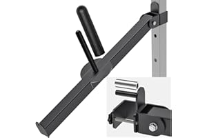 Kipika Belt Squat Lever Arm Attachment-Landmine Attachment for Strength Training- Compatible with 1" and 2" Weight Plates