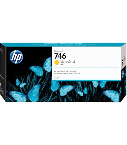 HP 746 (P2V78A) Original Tintenpatrone Magenta – 300 Ml, Für DesignJet Drucker