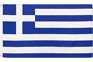 FlagScout - Griechenland Flagge | 90 x 150 cm | Flaggen mit top Qualität, hochwertiger Verarbeitung und kräftigen Farben
