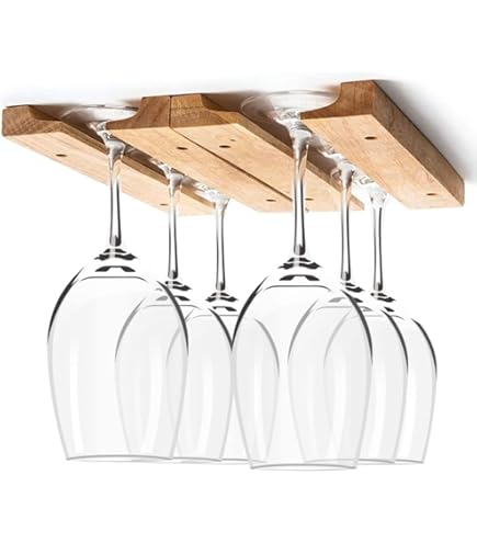 PH PandaHall Présentoir Pour Verres à Liqueur En Bambou - Plateau De