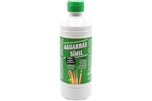 PLAYZOCO Aguarrás simil, Aguarrás White Spirit, Apto para esmaltes y barnices sinteticos o de base grasa o pinturas al óleo, Mejora la brochabilidad, Capacidad 375 ml