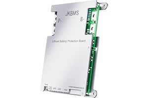 JKBMS Smart BMS 4S-8S 12V-24V 200A 2A Active Balance BMS con Bluetooth integrato e RS485, Scheda di Protezione per Batterie Li-Ion, LiFePO4 e LTO (JK-B2A8S20P)