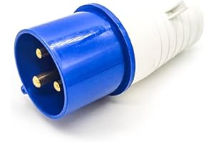 ELECBEE IEC60309 Plug 32A 3pin 220V-250V 50/60Hz 3P 6h 2P+E IP44 CEE Industrial