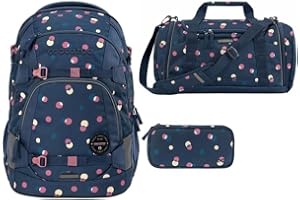 coocazoo MATE Schulrucksack-Set 3tlg inkl. Sporttasche und Schlamperbox