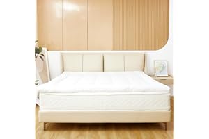 Sweetnight 6 cm Topper Materasso 160x190 Microfibra, Topper Materasso Matrimoniale Extra-Morbido e Facile da Pulire, Supporto Rimovibile, Bianco