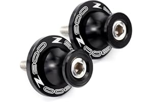 2BIRD Accessoires de Moto pour Kawasaki Z900 Z 900 Z650 Z 650 2017 2018 2019 2020 2021 8mm Motorfuke CNC SwingAm Spools Subssers sous-Support (Color : Z900 Black)