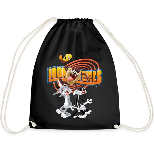 Looney Tunes Tweety Stoffbeutel – Camouflage Design, 100% Baumwolle, 10 Liter Fassungsvermögen