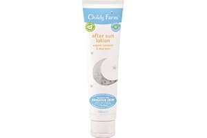 ‎CHILDS FARM Childs Farm | Kids and Baby After Sun Cream 100 ml mit Bio-Kokosnuss | Beruhigend & feuchtigkeitsspendend | Geeignet für empfindliche Haut