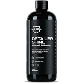 Nasiol DetailerShine تلميع وتقليم إطارات المركبات - 500 مل - صيانة إطارات المركبات وتقليمها ومصدها وتفصيلها وتلميع الإطارات والعجلات