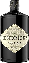 HENDRICK'S GIN - Super Premium Gin - Infused with Cucumber & Rose - Curiously Smooth & Marvellously Different - Small Batch - Handcrafted In Scotland - Ultimate Gift - 41.4% ABV - 70cl