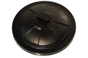 KetoPlastics Replacement BLACK LID ONLY 80 85L Litre Bin For Garden Bins Dustbins UK Made