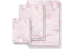 Papel de carta Mármol & Estructura MÁRMOL MAGENTA - 100 Hojas formato DIN A4 - Paper-Media