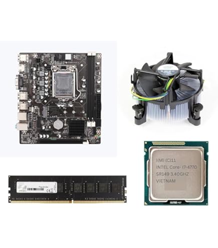 Amazon.in: Buy H81 Motherboard Assembled Kit with Processor