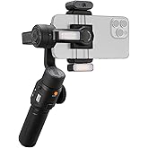 ZHIYUN Smooth-5S AI Pro 3 Eksenli Gimbal Stabilizat&ouml;r - Akıllı Y&uuml;z Takibi ve 12 Saat S&uuml;reli &Ccedil;alışma S&uuml;resi ile Profesyonel Vi