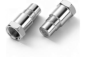 FUNVER 2Pcs Rallonges de Capteur Détrompeur Lambda, 46,5mm Capteur D'oxygène, M18 X 1,5 Rallonge De D'oxygène, pour Moteur de Voiture