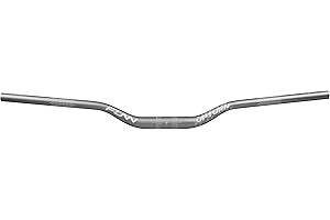 Funn Upturn Guidon de VTT à haute élévation avec collier de serrage de 31,8 mm et largeur de 785 mm, guidon en alliage léger et durable pour vélo MTB et BMX, élévation de 40 mm (Gris)
