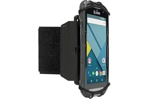 ‎MOBILIS MOBILIS Universal Handy/Handheld PDA Armband 5-7 Zoll, 360° Drehbar, Verstellbarer Klettverschluss, HHD Armband, Halterung kompatibel mit Zebra, Honeywell, Unitech, Crosscall, iPhone, Samsung Xcover