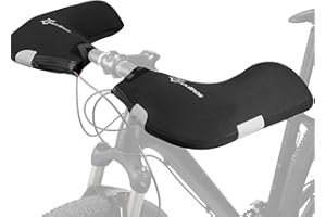 ‎ROCKBROS ROCKBROS Lenkerstulpen Lenker Handschuhe für Fahrrad Motorrad Roller Scooter Gefüttert Winddicht Wasserabweisend Reflektierend