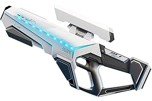 CHENBOOW Wasserpistole Elektrisch,Automatische Wasserpistole,Automatische Spritzpistolen,Wasserpistole für Kinder Erwachsene,Electric Water Gun,für Strand,Garten,Schwimmbad Party