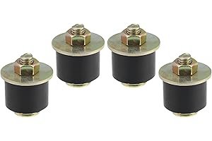 X AUTOHAUX 4pcs Car Rubber Expansion Freeze Plug Fit 1" to 1-1/8" 25mm-28mm
