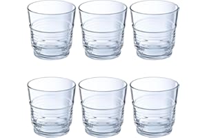 Arcoroc Vaso apilable en espiral FB25, 250 ml, 6 vasos