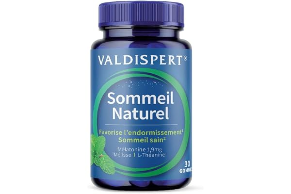 VALDISPERT - Gummies Sommeil Naturel extra fort 1,9mg mélatonine - Endormissement rapide - Programme 30 nuits - 30 gommes