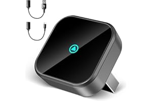 DEALAZOT H3 Adattatore CarPlay Wireless per iPhone - Convertitore da Cablato a Wireless, Plug and Play USB/Type-C, Compatibile con Auto dal 2016 e iOS 10+