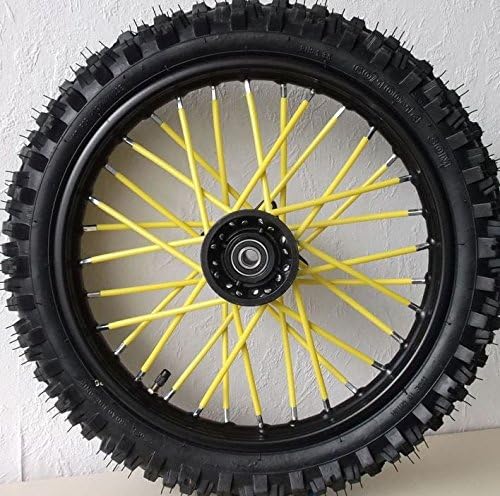 Tencasi Motorcycle Wheel Rim Spoke Skins Covers for Honda 125 CRF2CRF 250 450R X XT 225 250R XR250 400 600 650 Yamaha yz yzf Ktm 250 exc