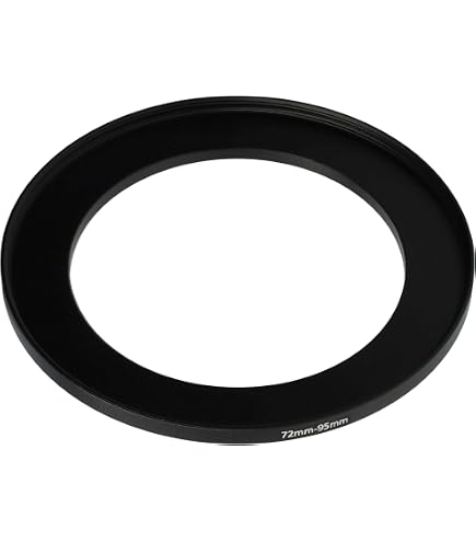 Anello Step-up Vhbw 35mm A 37mm – Adattatore In Metallo Nero Per Obiettivi