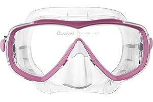 Cressi Estrella Masque Estrella ou Combo Masque Estrella + Tuba Gamma, Taille Unique, Unisexe Adulte