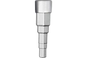 Sukudon Radiator Key， Universal Radiator Spanner，5-Stage Radiator Valve Key， Step Wrench with Square Socket 1/2 Inch Ratchet Drive Radiators，1/2，3/8, 3/4, 1-1/4 Wrenches Tool