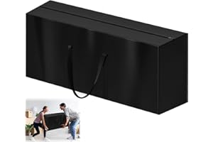 Leikurvo Aufbewahrungstasche Gartenauflagen, Auflagentasche Wasserabweisend mit Reißverschluss Aufbewahrungstasche Gartenpolster Aufbewahrung Tasche für Weihnachtsbaume Auflagen (173 x 76 x 51 cm)