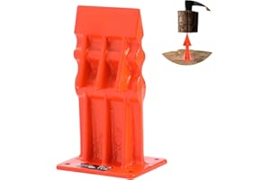 TOPWAY Spaccalegna per legna da ardere portatile, 17,8 cm, per tagliare tronchi di piccole e medie dimensioni, 331255A