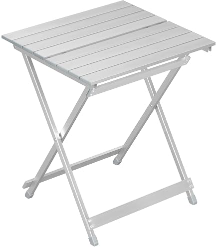 Milton & Oldbrook Tavolo Pieghevole Valongo 60x60 Cm - Legno E Metallo - 5