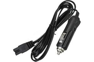 Vgvgaj 2M Car Refrigerator Power Cord DC Power Cord Cable 12V/24V For Car Refrigerator Replacement Car Cooler Cool Box Fridge 2 Pin Lead For Auto Freezer