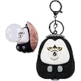 Azonee Kawaii Squeeze Monkey Keychain for Backpack, Purse, Handbags - Bubble Relax Key Chain, Funny Gifts for Girls, Boys, Kids - Room Stuff