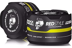Redstyle Professional Haarwax Styling (3 x 150ml, Gelb Rude Skull)
