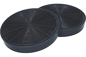 LUTH PREMIUM PROFI PARTS 2 x filtr z węglem aktywnym filtr węglowy do Bosch 00748732 AEG Electrolux 9029793578 typ Faber EFF62 do okapu