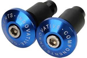 CICMOD BRAUTO Tallado de CNC Universal Moto Manillar puños Tapones Tapones de Barra