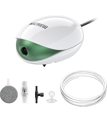 Pompe à Air Aérateur De Pêche USB Rechargeable - Batterie Lithium + Pierre à Bulles