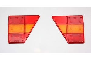 trailer parts4u Szyba świetlna Westfalia światło tylne światło tylne światło przyczepa prawa + lewa