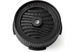 AeroPress Tapa de Filtro de Control de Flujo, Tapa de Filtro Sin Goteo para Cafetera Portátil Estilo Espresso, Cafetera de Método Especializado
