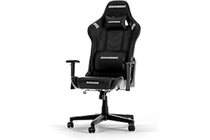 DXRacer PRINCE L Nero PVC Pelle La Sedia da Gaming Originale