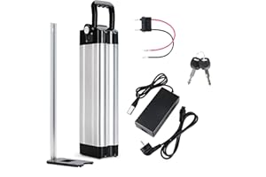OKOMAN E-Bike Batteries pour vélo 36V 15.6Ah, Convient aux Moteurs 36V 250W/350W/500W, pour Moma Vélo MiFa Rex Aldi, Peut Correspondre aux Phylion/XH370-10J avec Chargeur