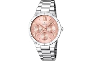 Festina Orologio Analogico Quarzo Donna con Cinturino in Acciaio Inox F16716/3