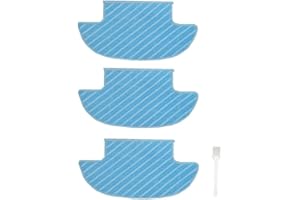 SWEET D Recambios de Paños, Repuestos de Mop para Ecovacs Robotics Deebot Slim / Slim2 Aspiradora, 3 Pzs