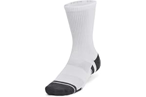 Under Armour Hombre Paquete De 3 Calcetines Técnicos De Alto Rendimiento, Black